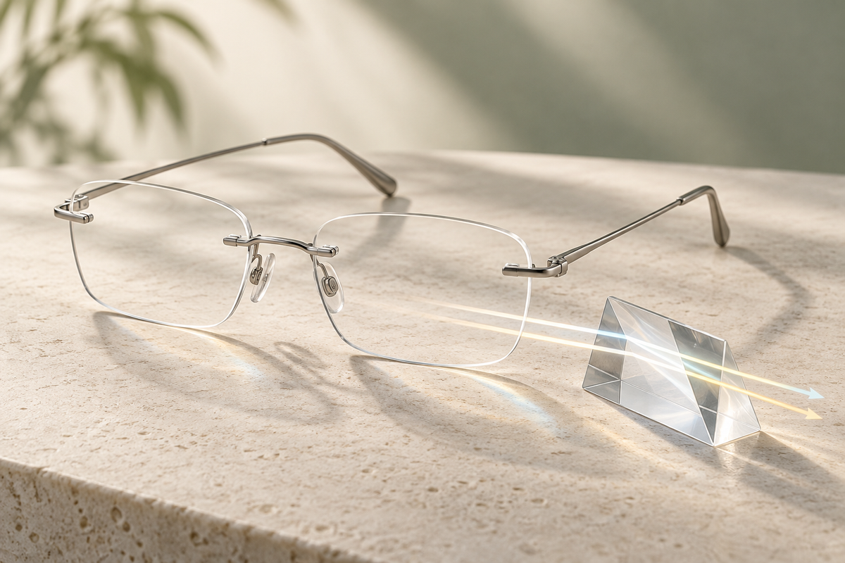 Can Rimless Glasses Have Prism Lenses? What to Know