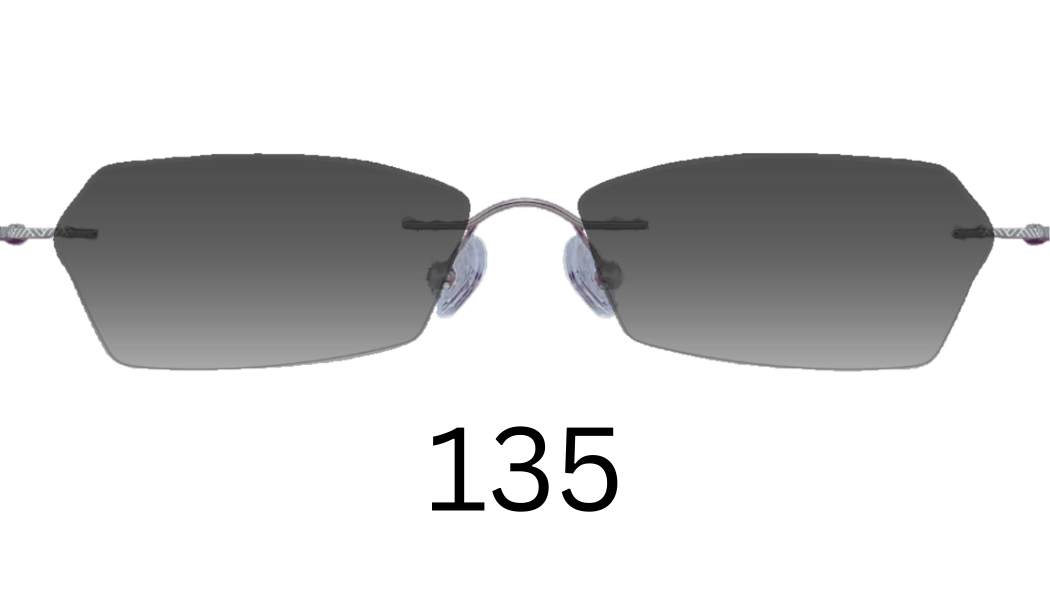 Rectangle 135 Gradient Sunglasses