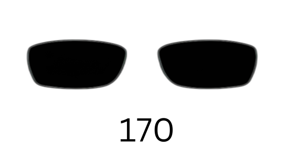 Rectangle 170 Solid Sunglasses