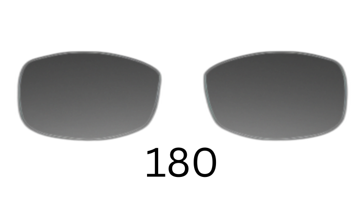 Rectangle 180 Gradient Sunglasses