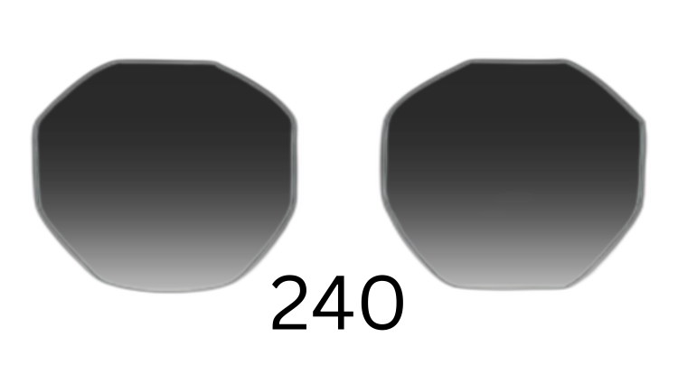 Round 240 Gradient Sunglasses