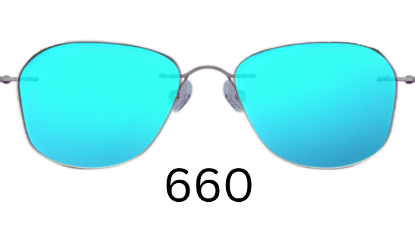 Aviator 660 Mirrored Sunglasses