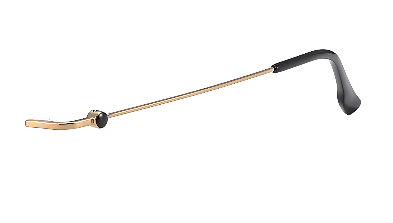 TitanLite YJ2342 Gold Rimless Eyeglasses (100898)