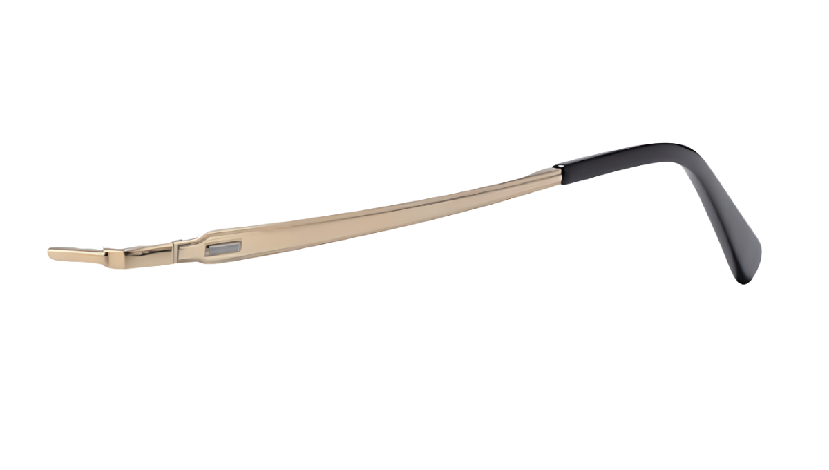 TitanLite YJ2354 Gold Rimless Eyeglasses (104213)