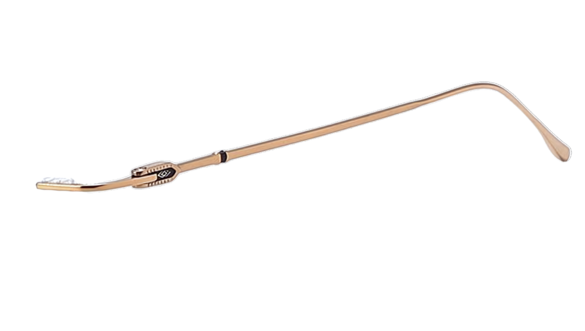 TitanLite YJ2322 Gold Rimless Eyeglasses (107369)