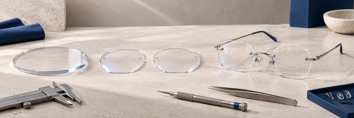 How Are Rimless Glasses Made? Inside the Custom Process