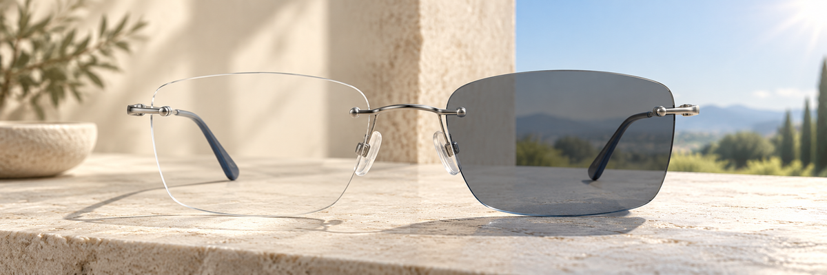 Can Rimless Glasses Have Photochromic Lenses? A Practical Guide