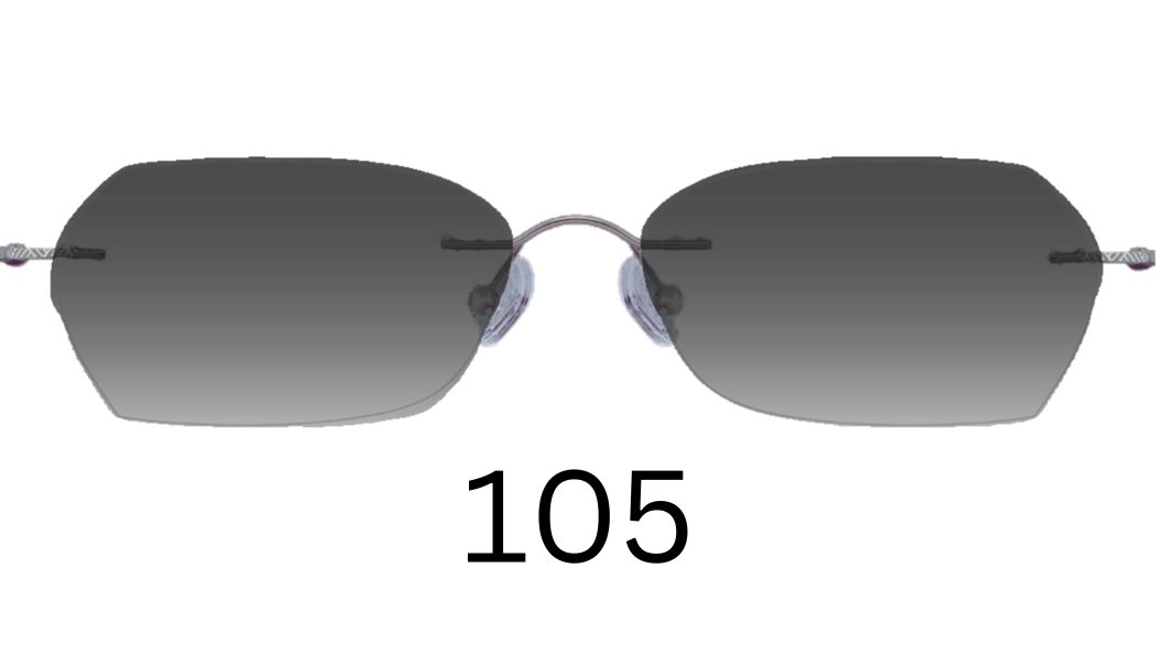 Rectangle 105 Gradient Sunglasses