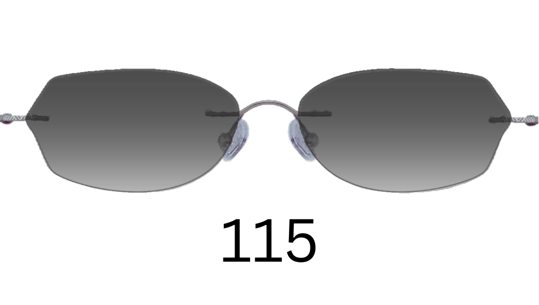 Rectangle 115 Gradient Sunglasses