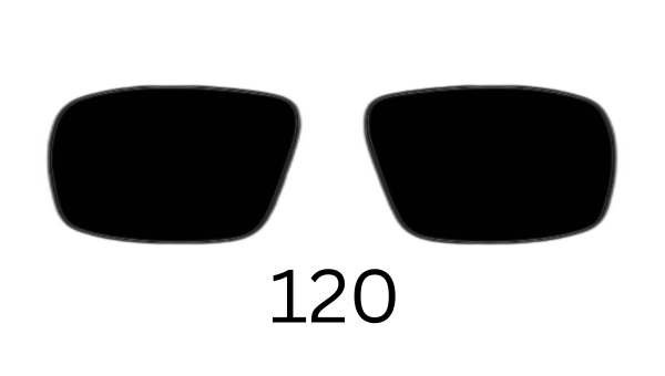 Rectangle 120 Solid Sunglasses