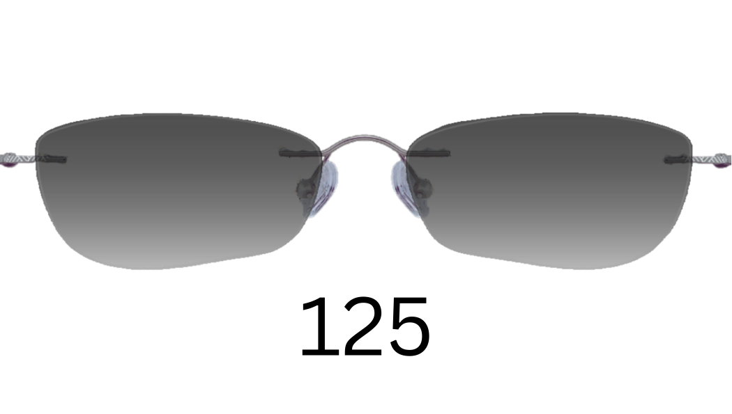 Rectangle 125 Gradient Sunglasses