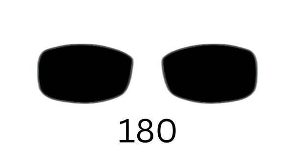 Rectangle 180 Solid Sunglasses