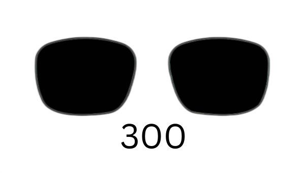 Square 300 Solid Sunglasses