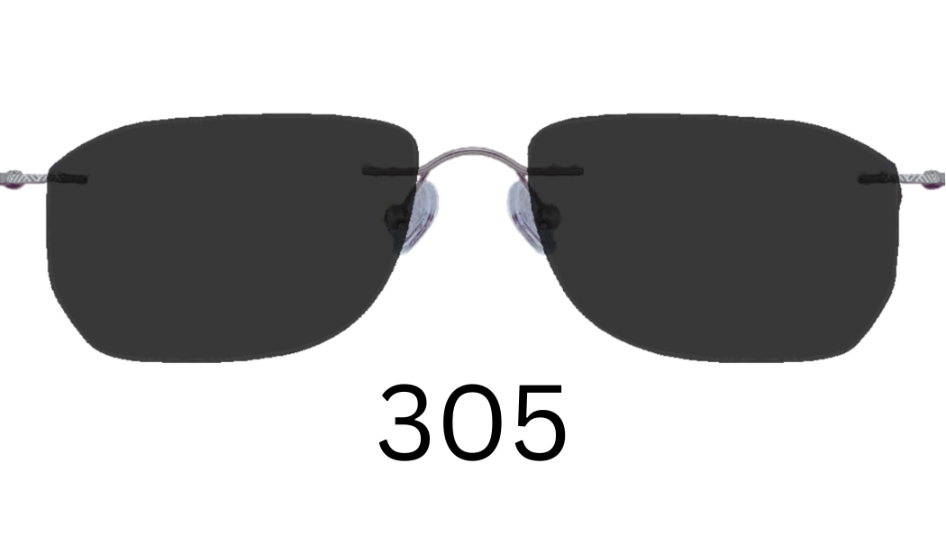 Square 305 Solid Sunglasses