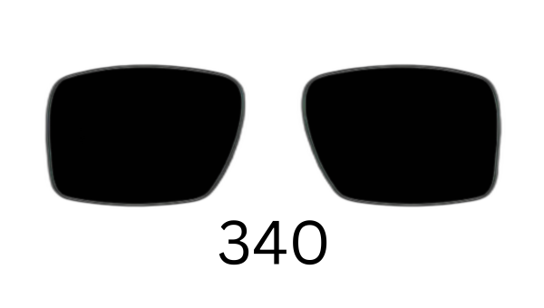 Square 340 Solid Sunglasses