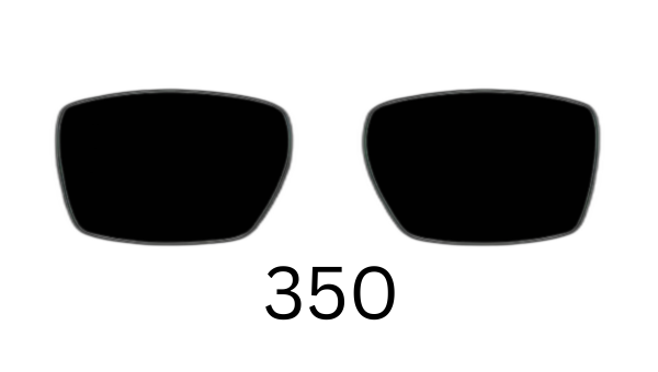 Square 350 Solid Sunglasses