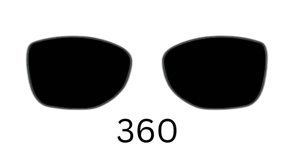 Square 360 Solid Sunglasses