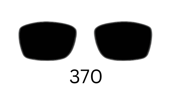 Square 370 Solid Sunglasses