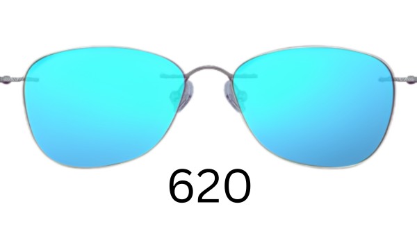 Aviator 620 Mirrored Sunglasses