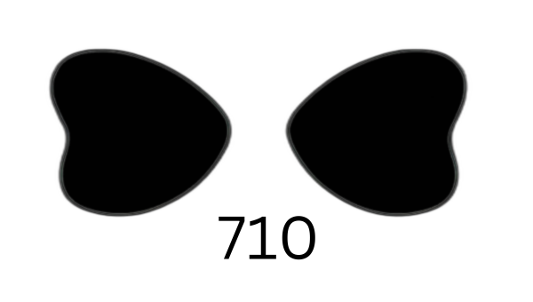 Heart 710 Solid Sunglasses