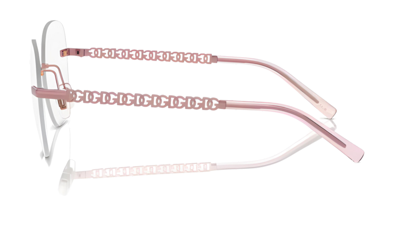 Dolce & Gabbana DG1352 Rose Rimless Eyeglasses