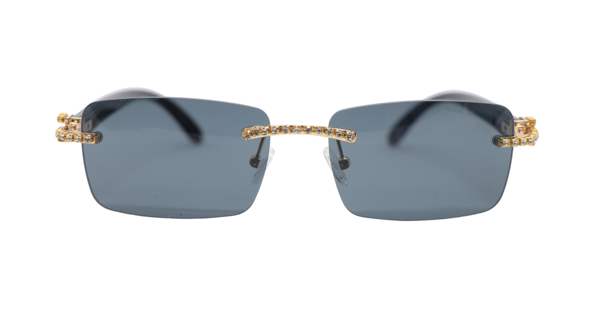 Style Luxe Rimless Rectangular Luxury Luxe Rimless Eyeglasses - Stylish & Classy