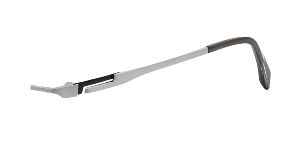 Slim Line Silver Lightweight Rimless Spectacle Frames - Versatile ...