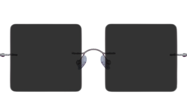 Square 390 Solid Sunglasses