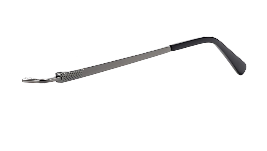TitanLite YJ2325 Gunmetal Rimless Eyeglasses