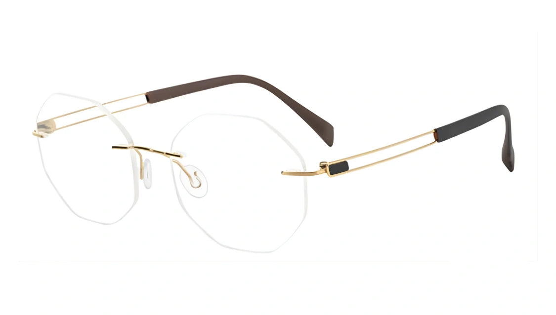 Original Titanium Elite 16078 Gold frame photograph